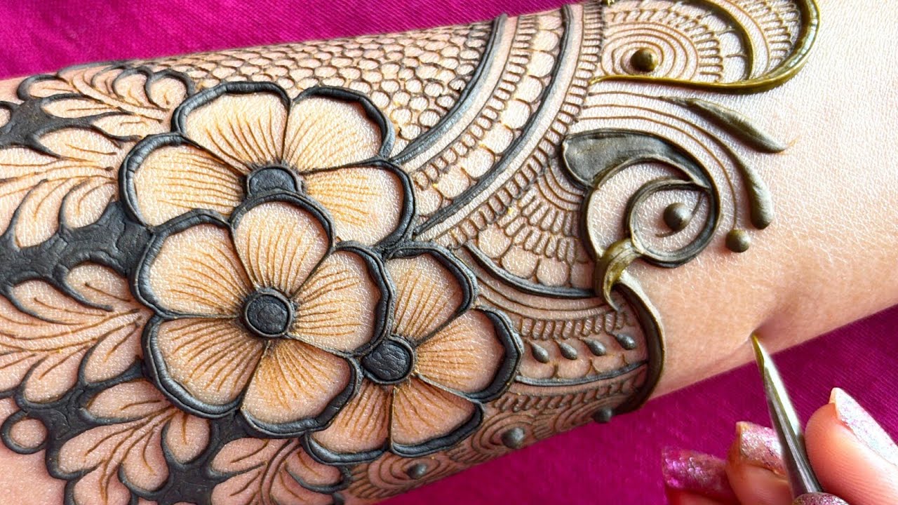 Latest New Full Hand Mehndi Design ll Simple Front Hand Mehndi Design ll Bridal Mehndi ll Mehndi