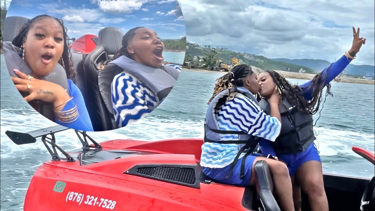 WE DID THE JET CARS ON FRUIT BIRTHDAY IN JAMAICA !!!! 🇯🇲 (EPIC)