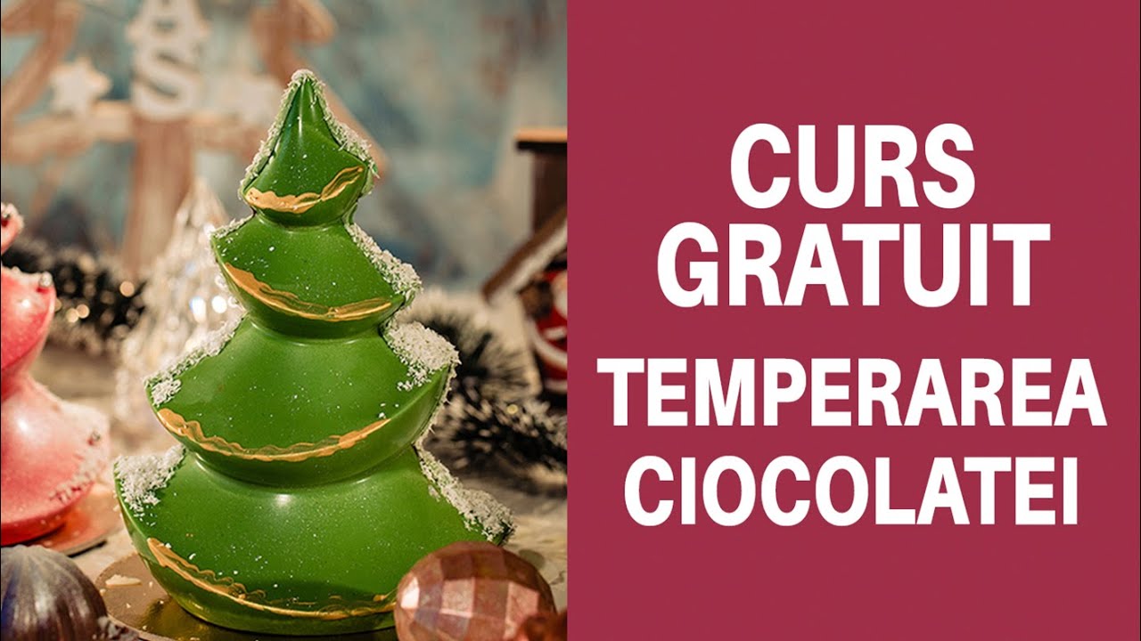 TEMPERAREA CIOCOLATEI | CURS VIDEO GRATUIT & SCHITA DE LUCRU