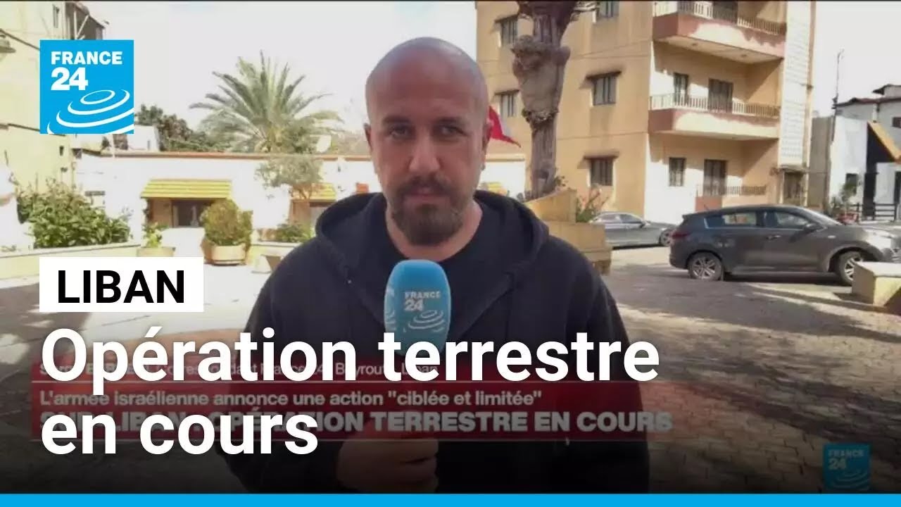 Israël annonce un assaut terrestre contre le Hezbollah au Liban • FRANCE 24