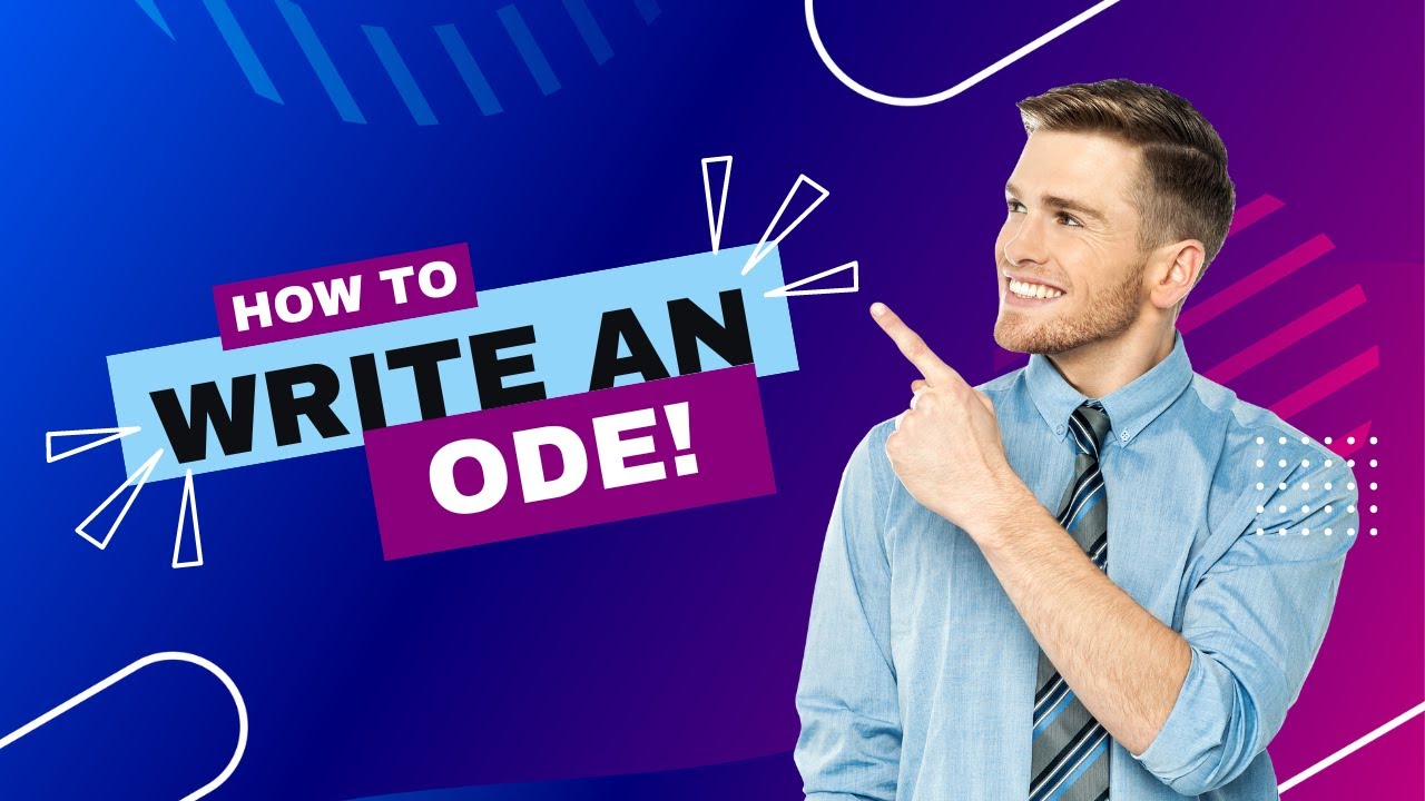 How to Write an Ode
