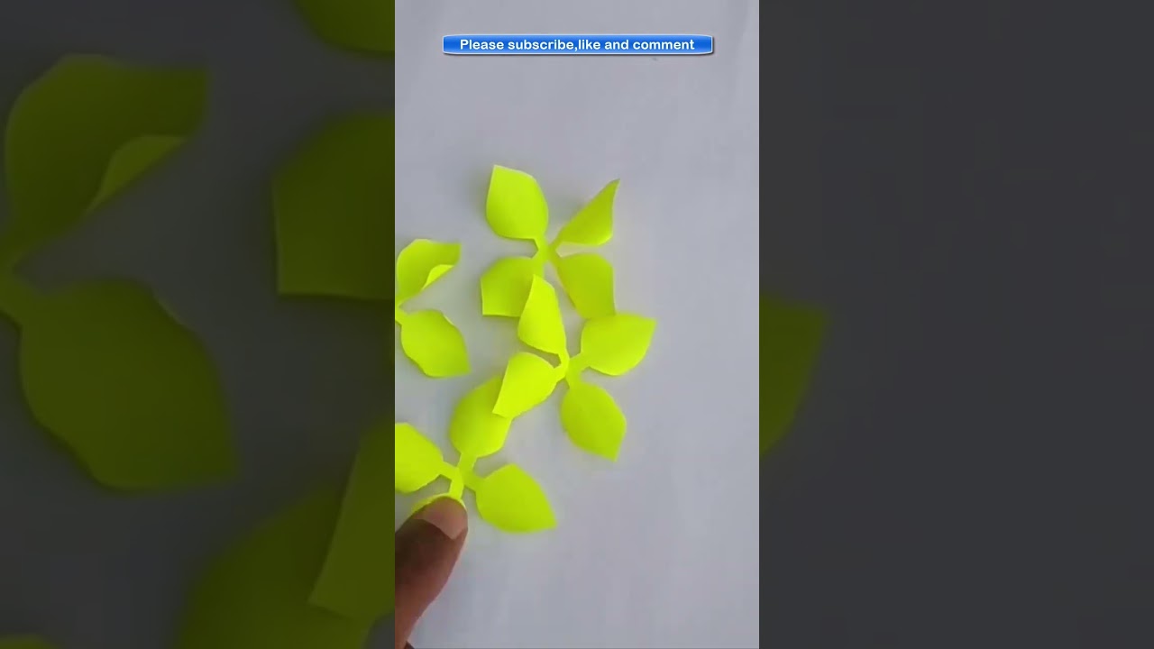 Handmade paper flower