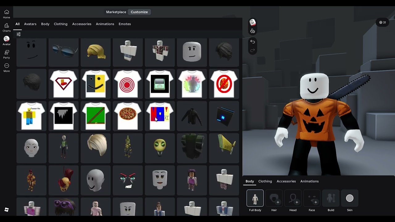 Roblox  делаю скин 6 частъ извините шо плохо зделал 5 части