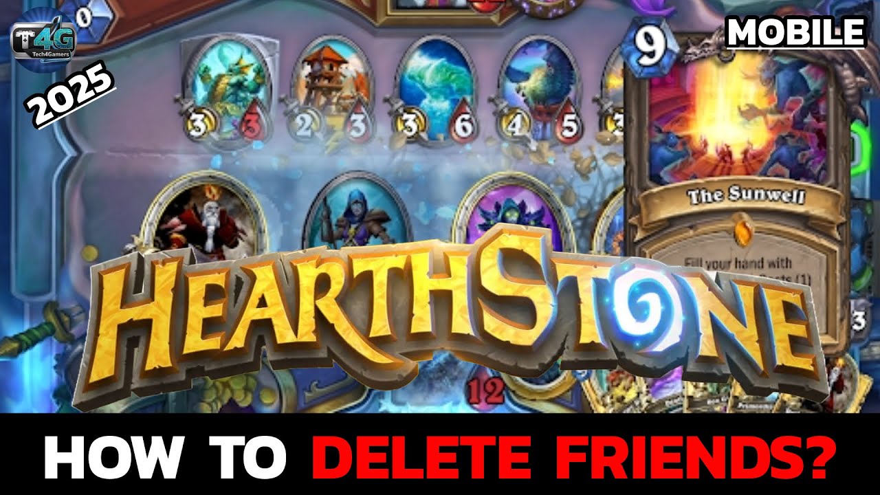 How to Delete Friends on Hearthstone? Unfriend Someone in Hearthstone (Mobile)