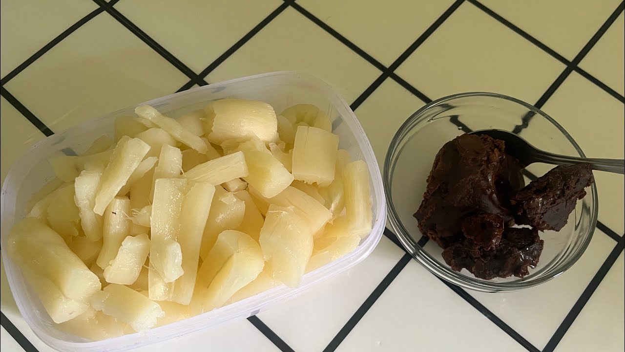 Olahan ubi kayu dan Gula merah | cemilan enak cuma 2 bahan 