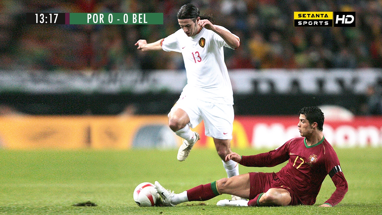 Cristiano Ronaldo vs Belgium Home (Euro 2008 Qualifier) by Hristow