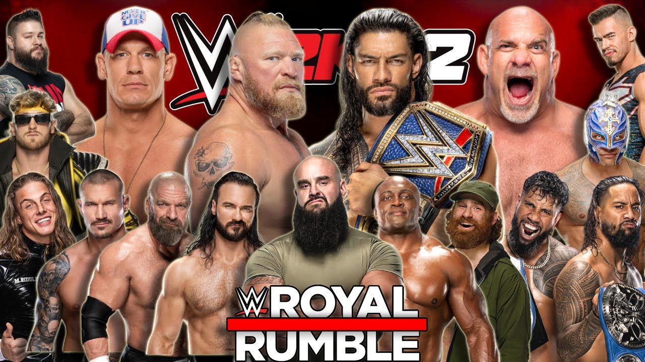 30-Man Royal Rumble | No.2 | WWE 2K22 | 4K