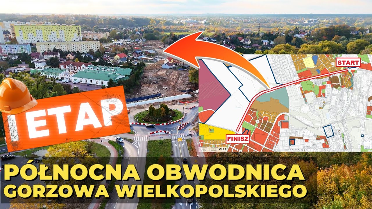 Północna Obwodnica Gorzowa - I ETAP BUDOWY JUŻ TRWA