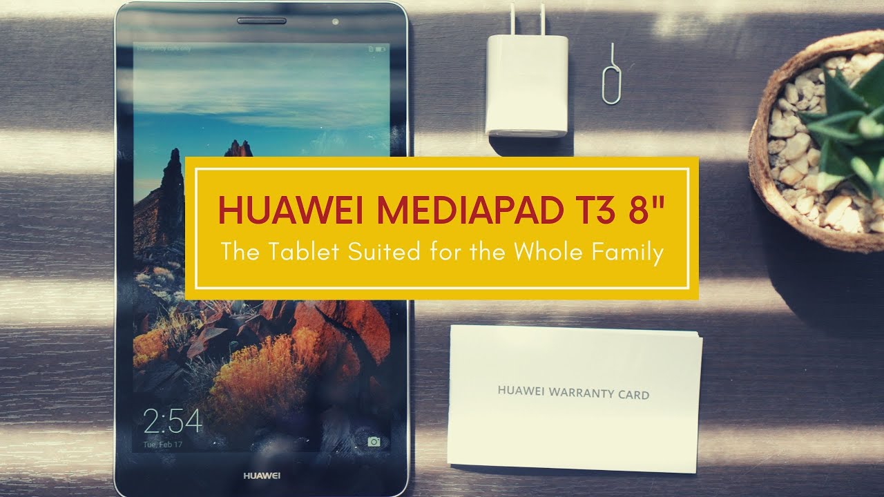 (Распаковка) HUAWEI MEDIAPAD T3 8