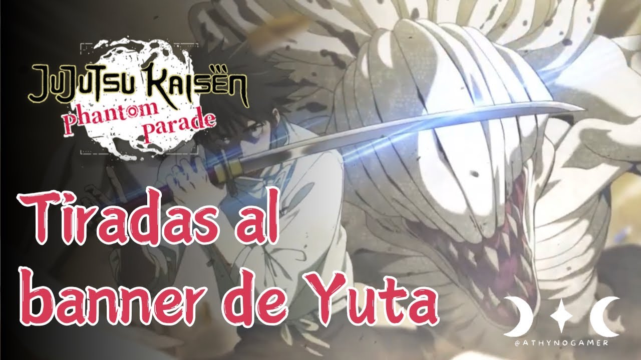 He absorbido la mala suerte para que a tí sí te toque el personaje | Banner de Yuta - Phantom Parade