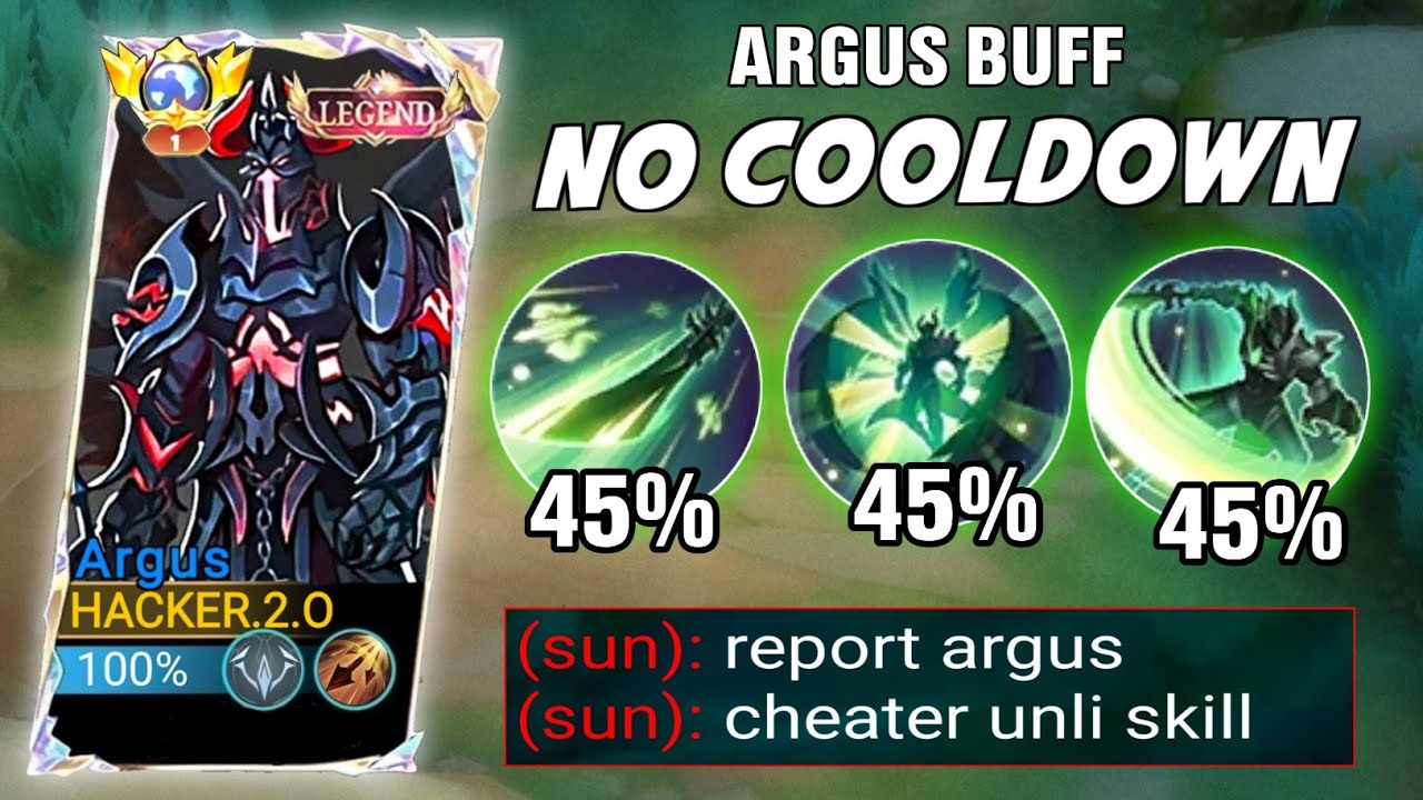 🔥 GLOBAL ARGUS BUFF IS INSANE! New Cooldown Emblem Build DOMINATES Solo Rank (Must Try!)