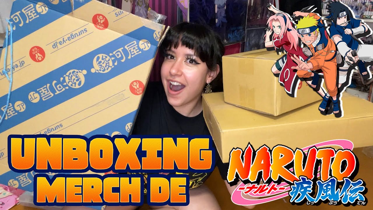 MEGA UNBOXING MERCH DE NARUTO✨🍥