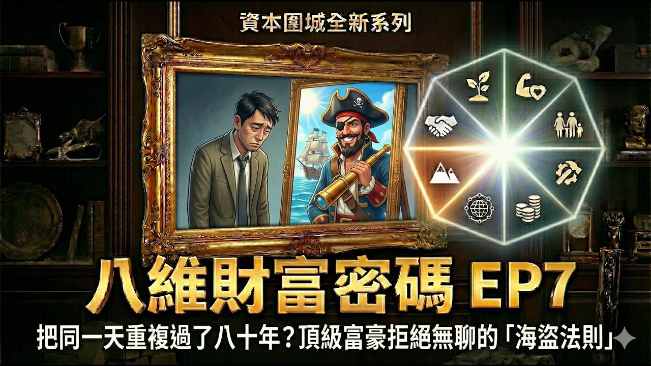 八維財富密碼 EP7 - 把同一天重複過了八十年？頂級富豪拒絕無聊的「海盜法則」