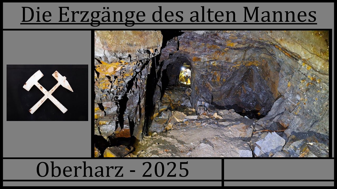 Die Erzgänge des alten Mannes - Oberharz 2025