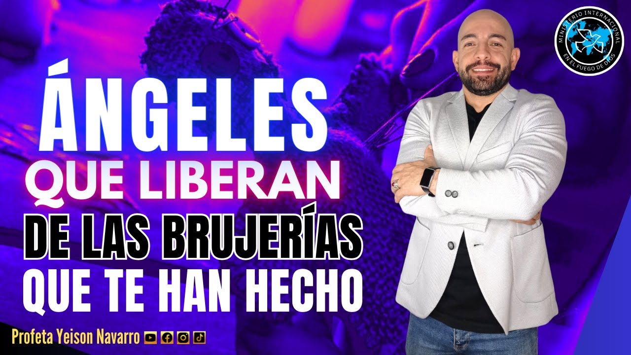 Ángeles que liberan de las brujerías que te han hecho🪽