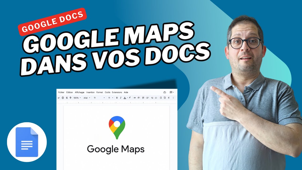 Insérer une carte Google Maps dans un Docs