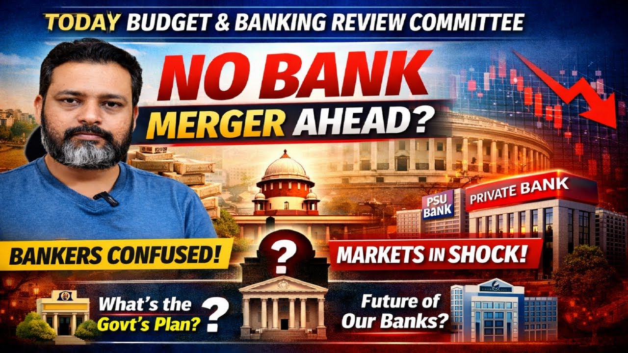 🔴No Bank Merger Announcement Shocks Bankers | Today Budget and High Level Banking Review Committee
