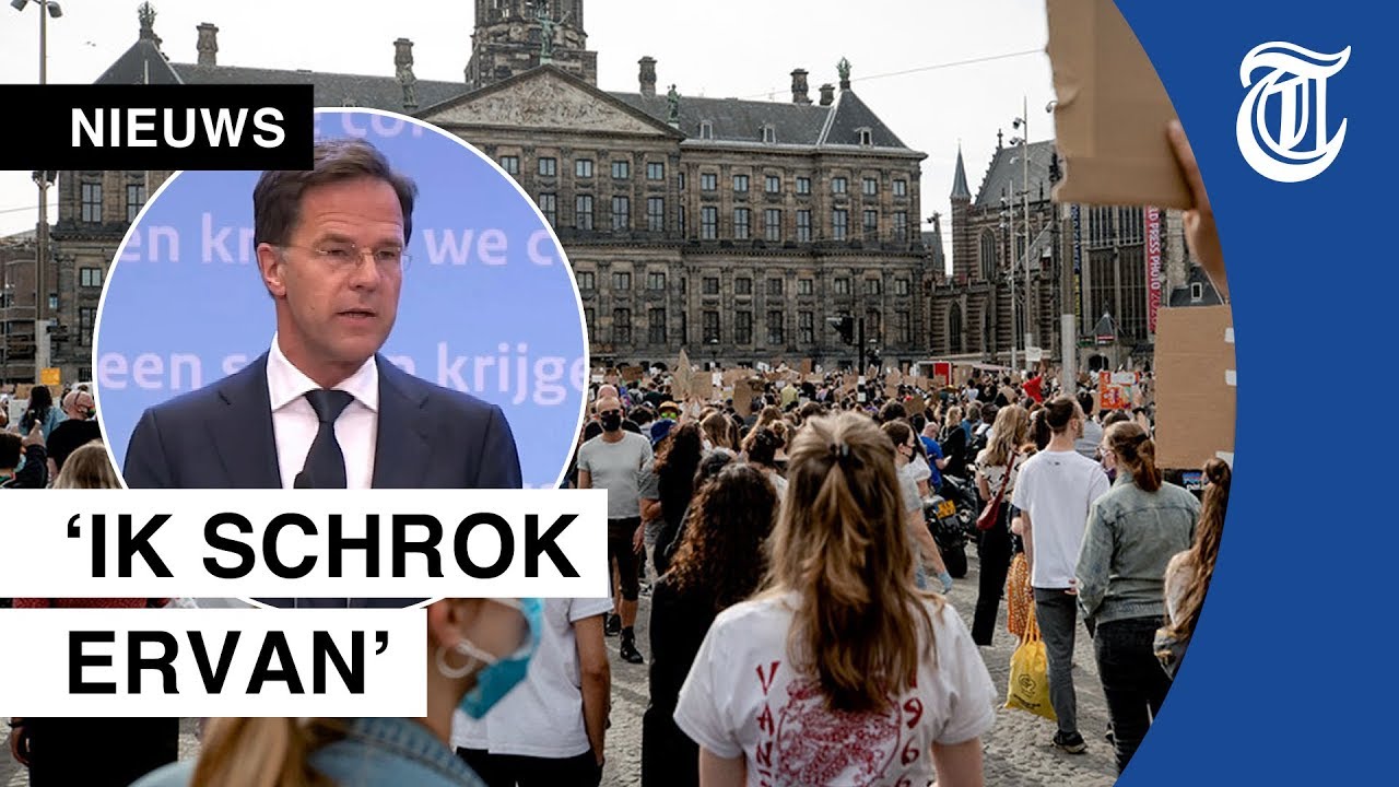 Dit zegt Rutte over antiracisme-protesten