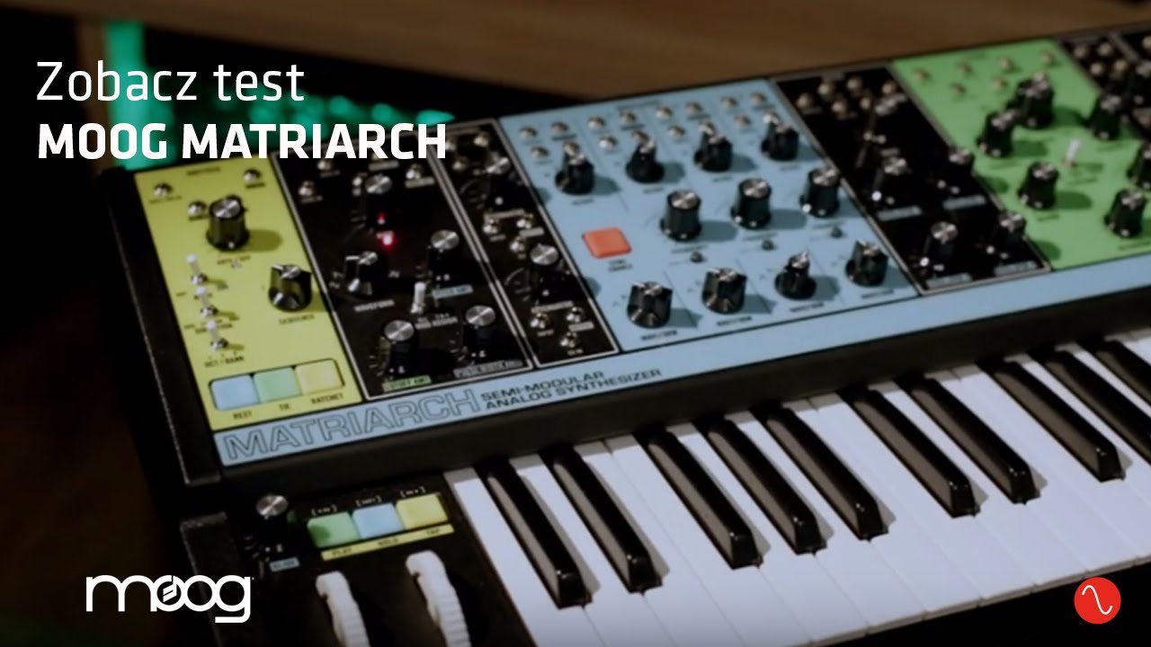 Syntezator analogowy Moog Matriarch | Demo