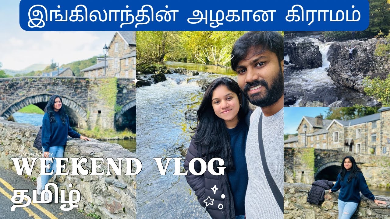 Most Beautiful Village in Snowdonia 🤩| UK TAMIL Vlog| Weekend Trip to Snowdonia 🥳