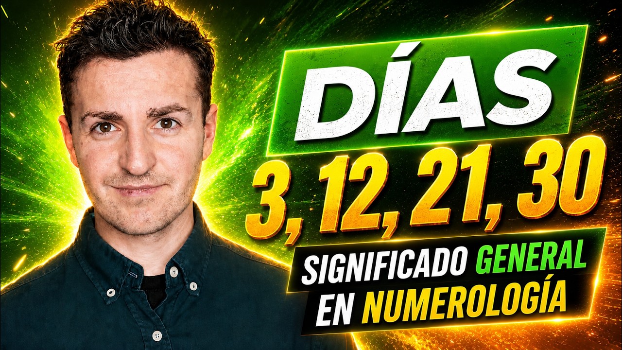 ☀️ Nacidos DÍA 3, 12, 21 y 30 | Numerología del DÍA de NACIMIENTO y META ESPIRITUAL del 3