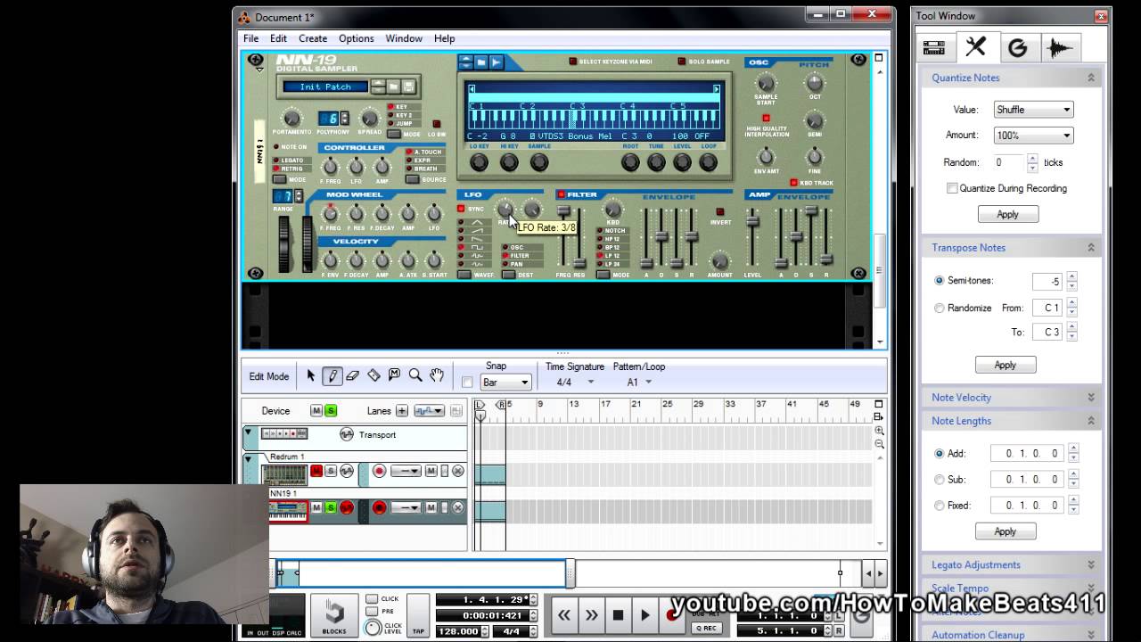 How I use the NN19 sampler in Reason