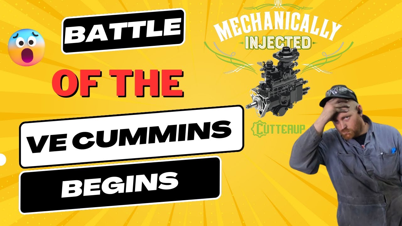 THE BATTLE OF THE VE CUMMINS ( time to start building )