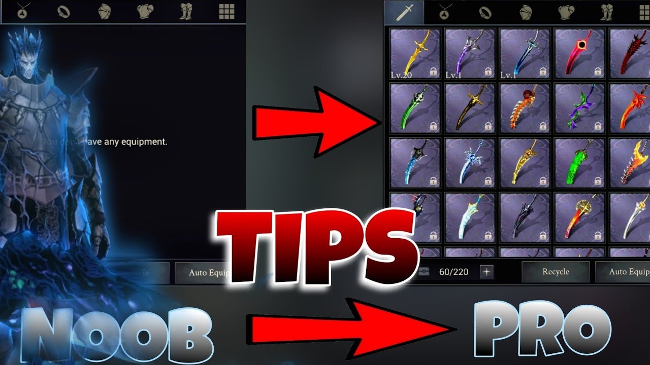 SHADOW HUNTER LOST WORLD EQUIPMENT TIPS AND TRICKS