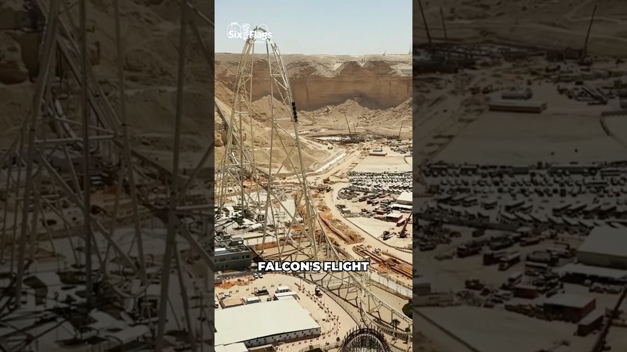The world's NEW tallest roller coaster 😲🎢