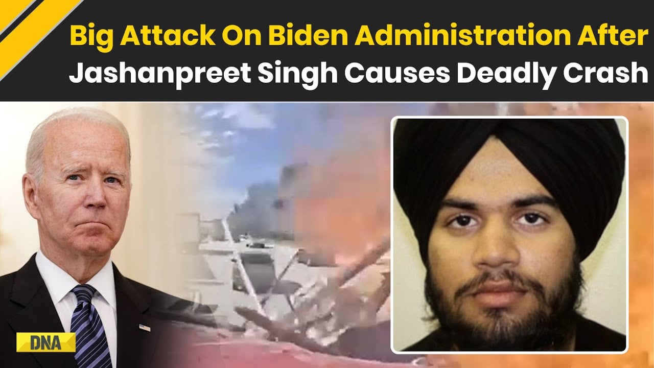 US News: Trump Targets Biden After Illegal Truck Driver Jashanpreet Singh Causes Deadly Crash