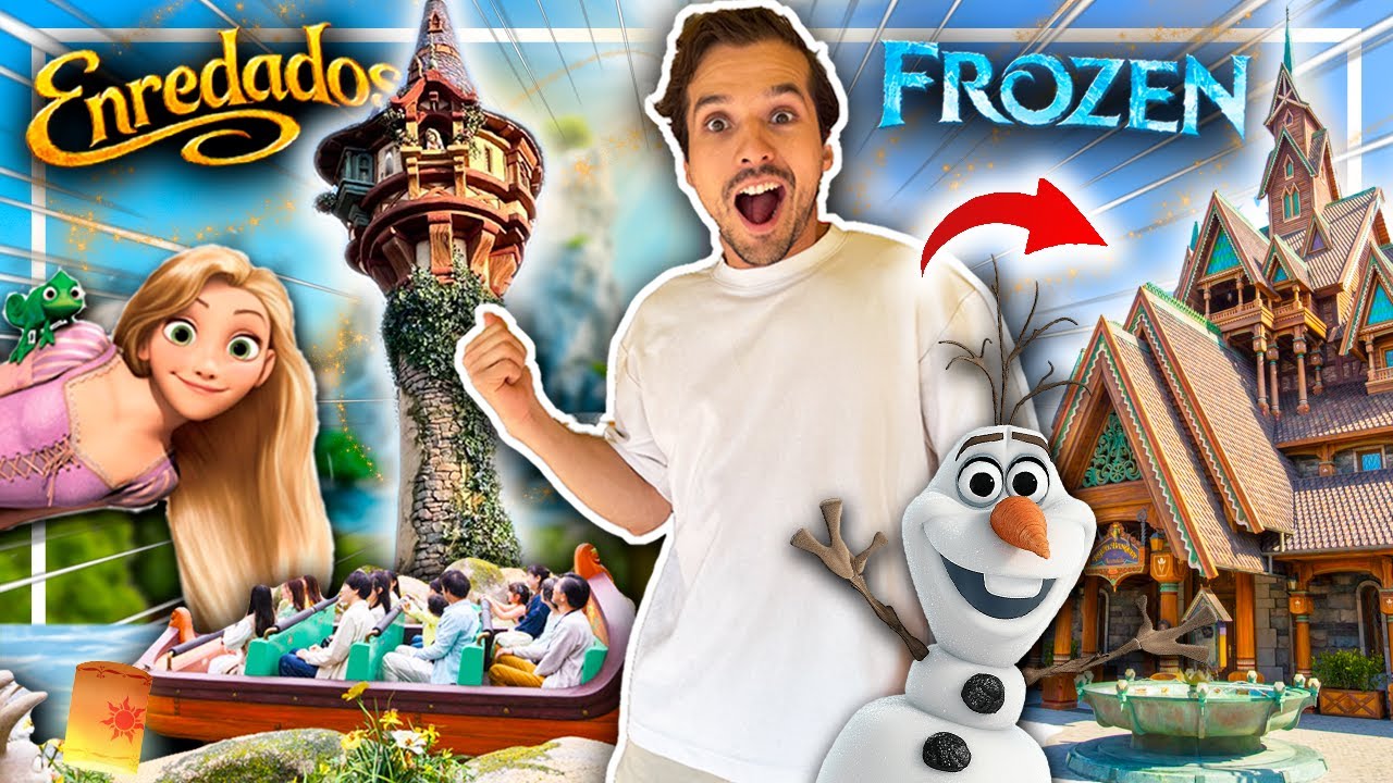 Asi es el NUEVO parque de RAPUNZEL y FROZEN en Tokyo Disney !! / Memo Aponte