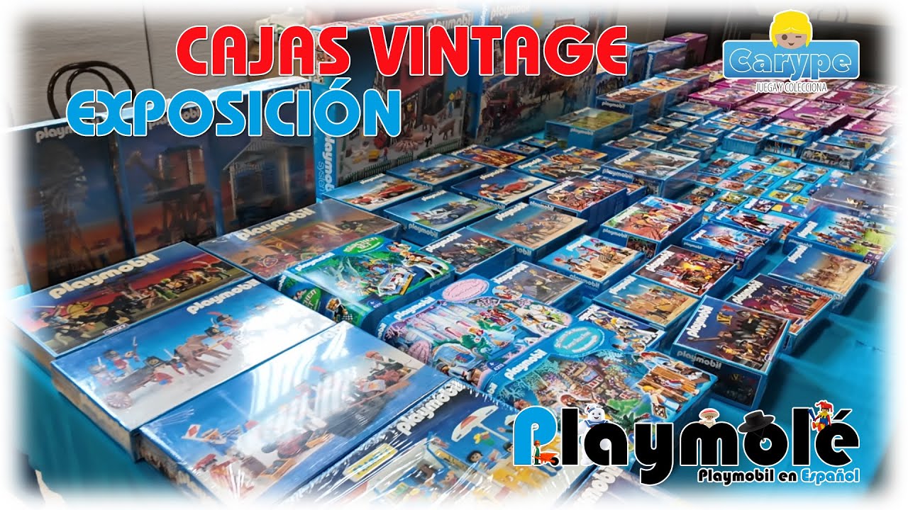 CAJAS VINTAGE PLAYMOBIL DE CARYPE