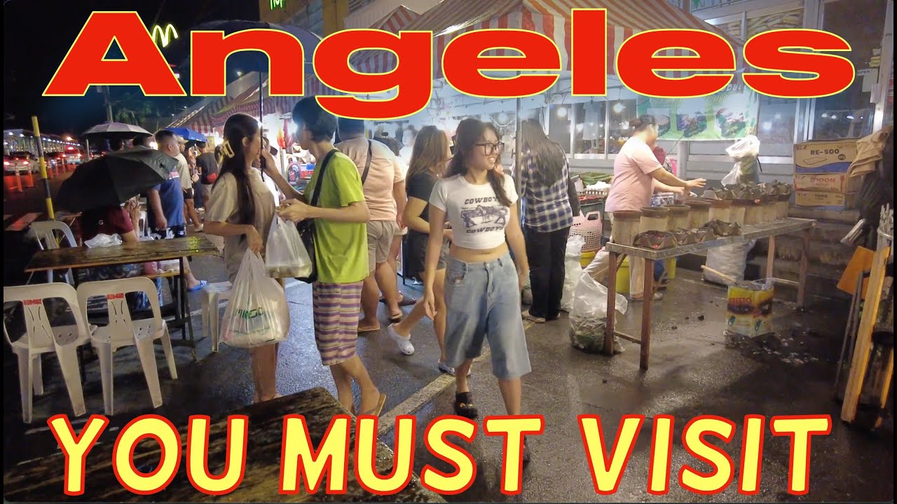 Rainy Streets of Angeles City You Must Visit