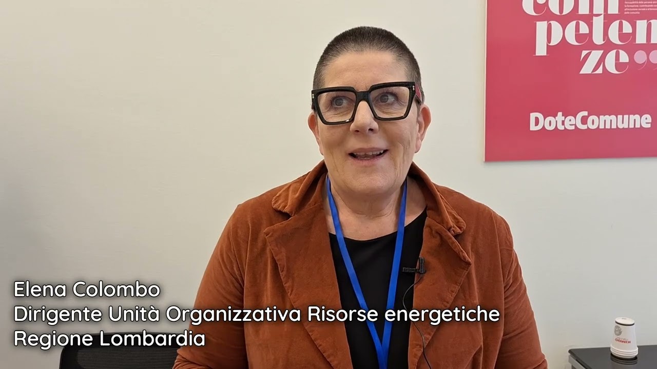 Elena Colombo, Dirigente Unità Organizzativa Risorse energetiche, Regione Lombardia
