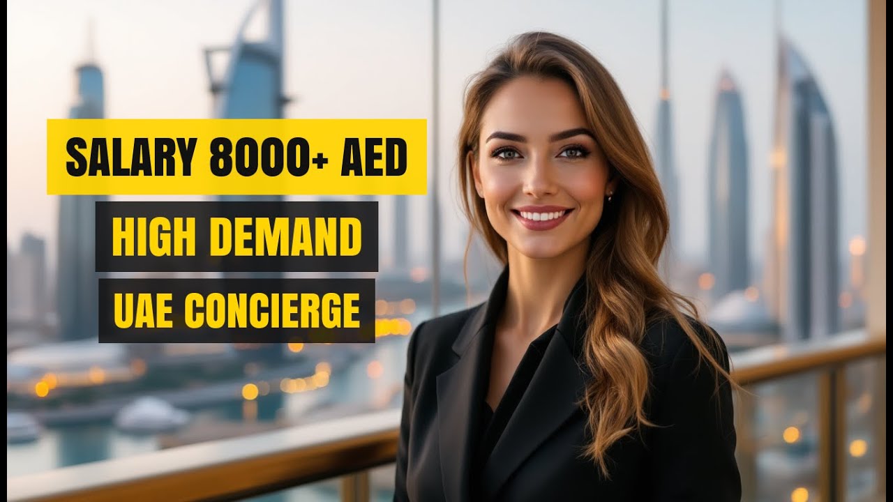 UAE Concierge Salary: Earn 20k‑80k AED Monthly