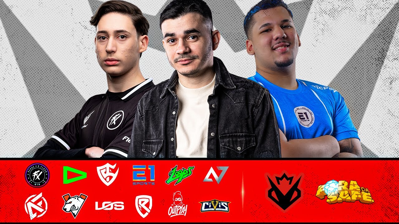 GRANDE FINAL - SHOWMATCH YUTA com FORA DA SAFE - LOUD, FLUXO e LOS no #FREEFIRE 🔴