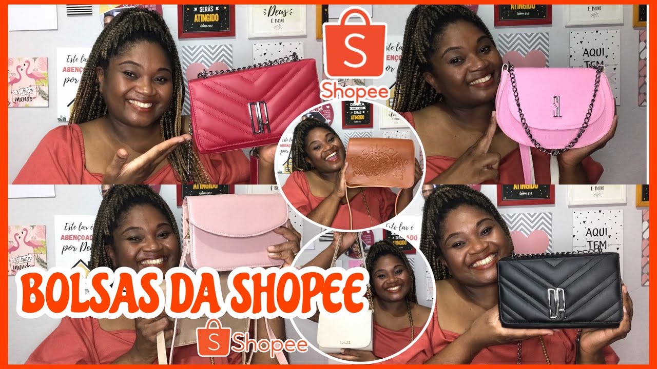 COMPRINHAS DE BOLSAS DA SHOPEE |FRETE GRÁTIS |VALE A PENA COMPRAR ?#7