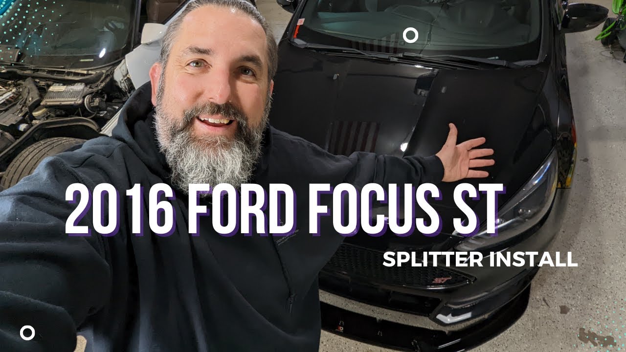 2016 Ford Focus ST Maxton Design Splitter Install