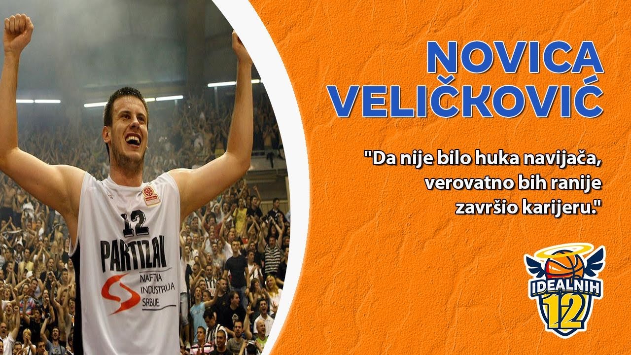 "U Partizanu je bio veći pritisak nego u Realu." - Novica Velicković - Idealnih 12