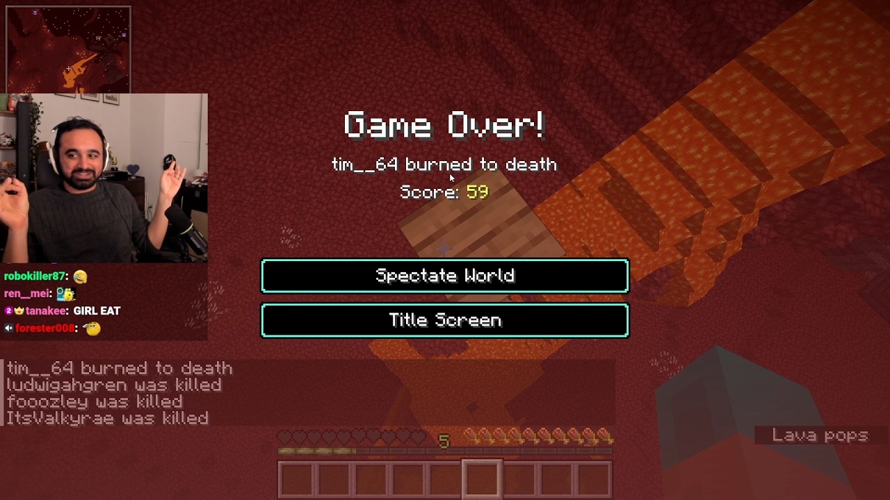 (January 15 2026) Squeex plays Hardcore Minecraft with Ludwig, Fuslie, and Rae