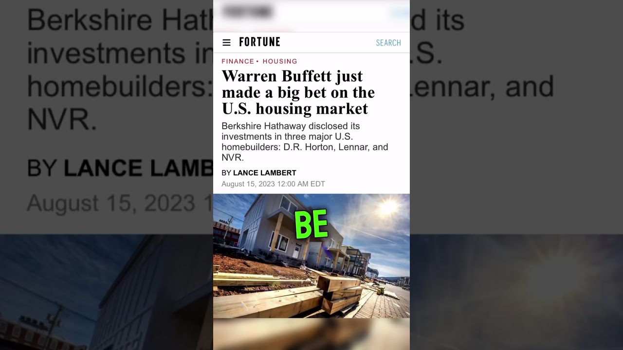 #az #realestate #realtor #housingmarketdata #warrenbuffet #investing