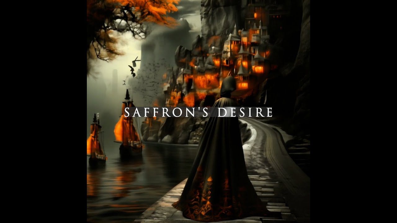 Saffron's Desire: A Dreamlike AI Art Romance | Mesmerizing Visuals & Music