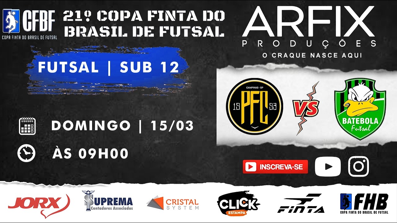 PULO FUTSAL x BATEBOLA - FUTSAL | SUB 12