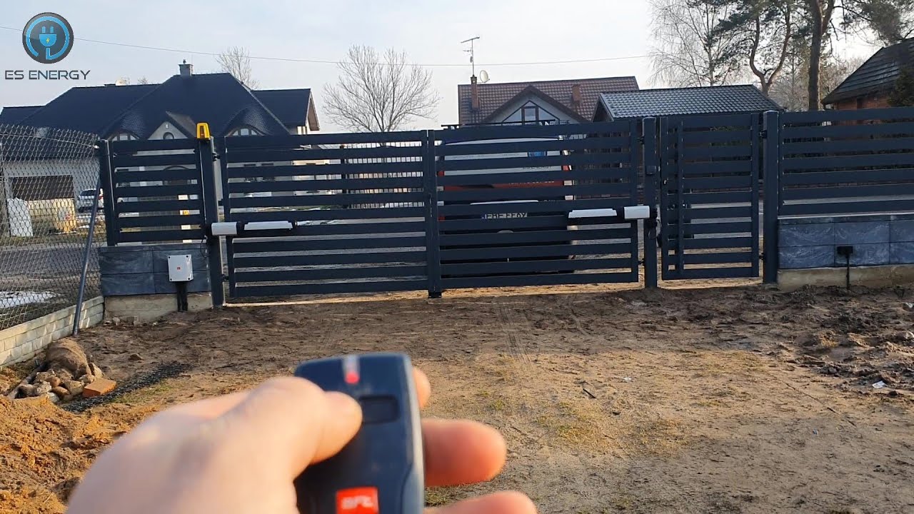 Napęd bramy skrzydłowej - BFT Phobos bt a25, realizacja nr 36