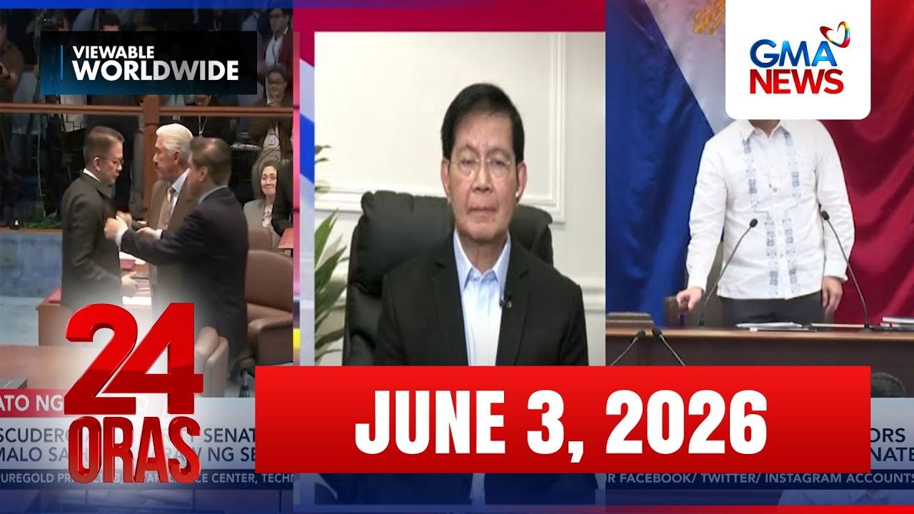 24 Oras Express: June 3, 2026 [HD]