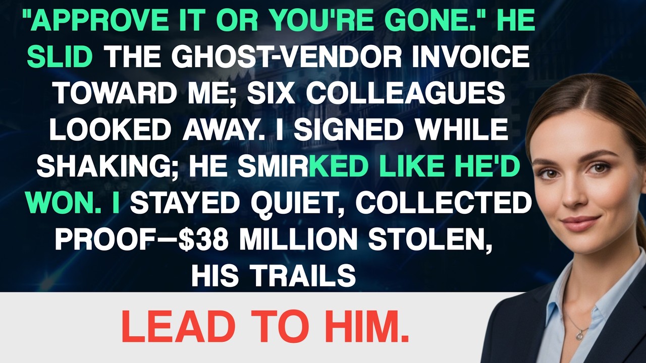 My Boss Forced Me to Approve a $21 4 Million Invoice — I Brought the Signed Proof to the Review