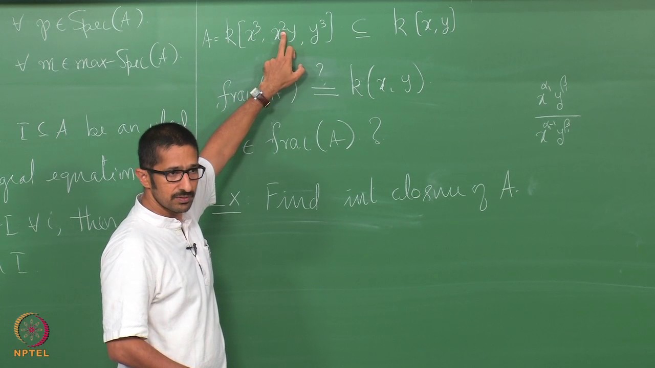 Lecture 25 - Going Down Theorem