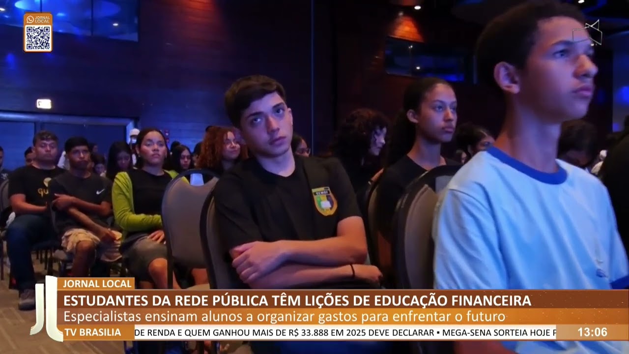 JL - Estudantes da rede pública têm lições de educação financeira