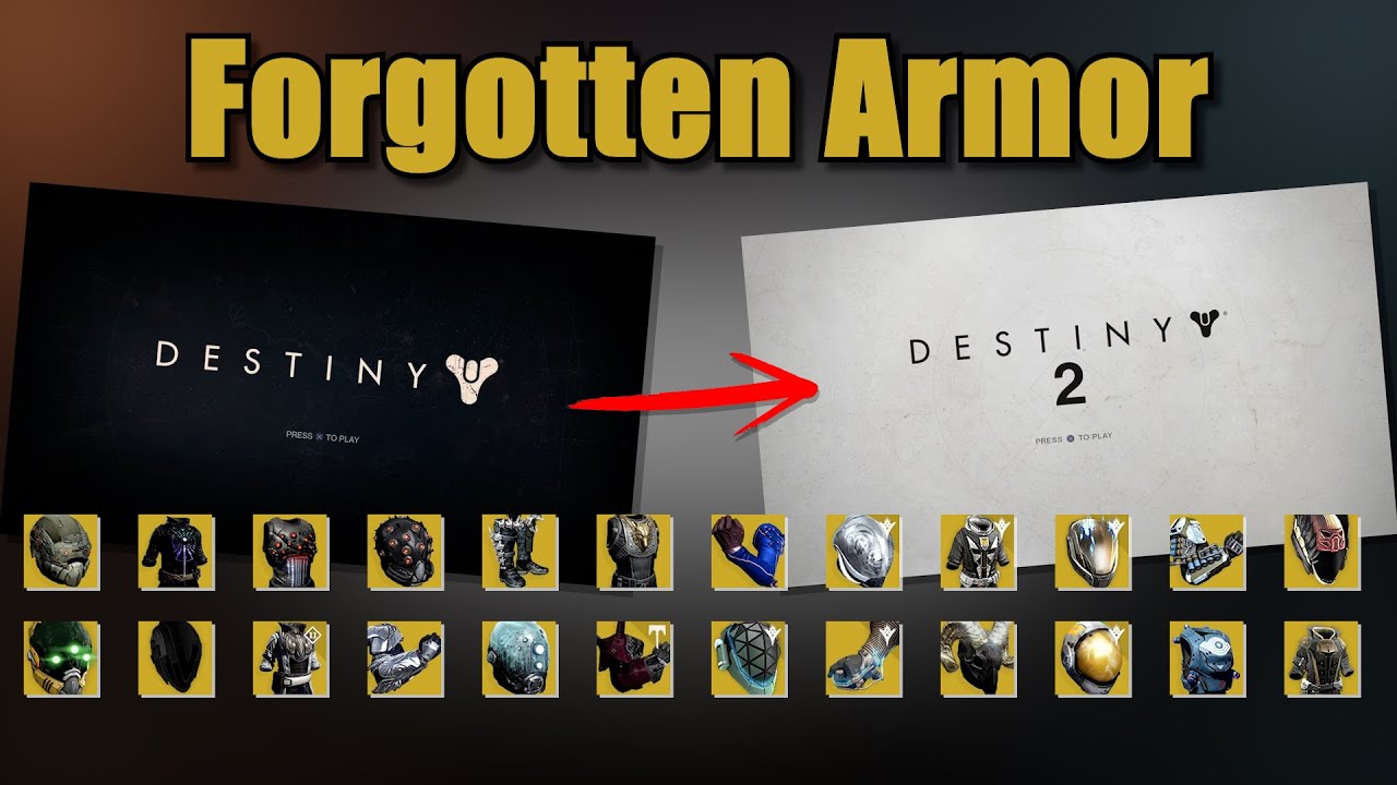 Bringing Destiny 1 Exotics into Destiny 2 (Armor Edition)