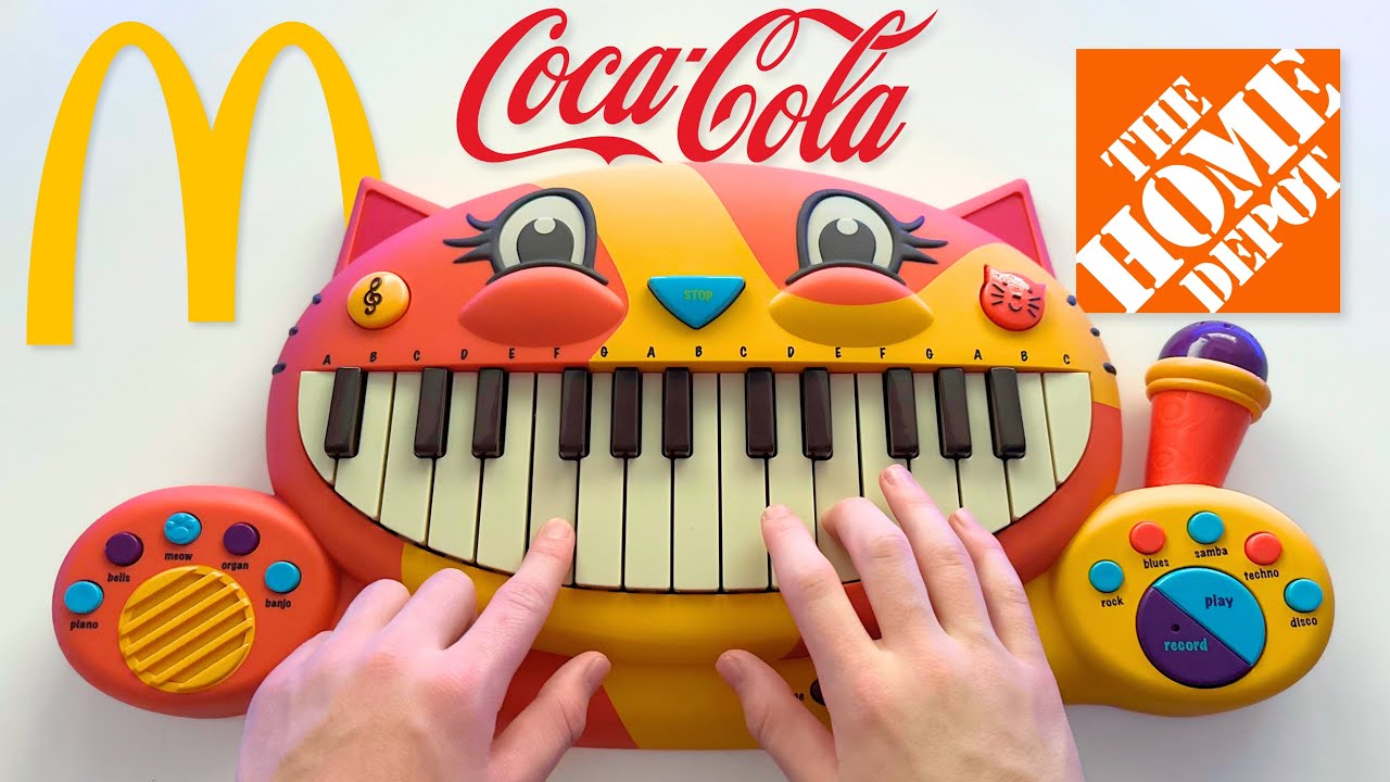 Commercial jingles on different instruments